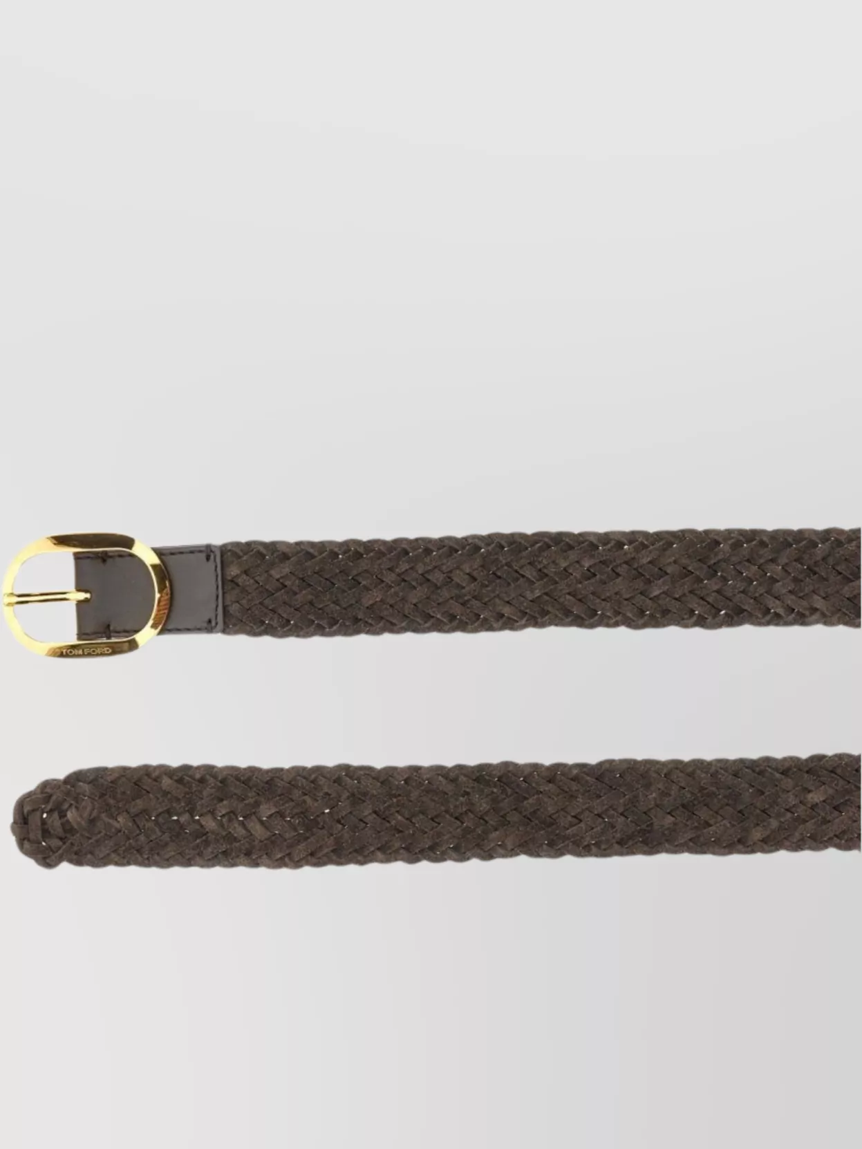 Tom Ford Woven Leather Belt For Men