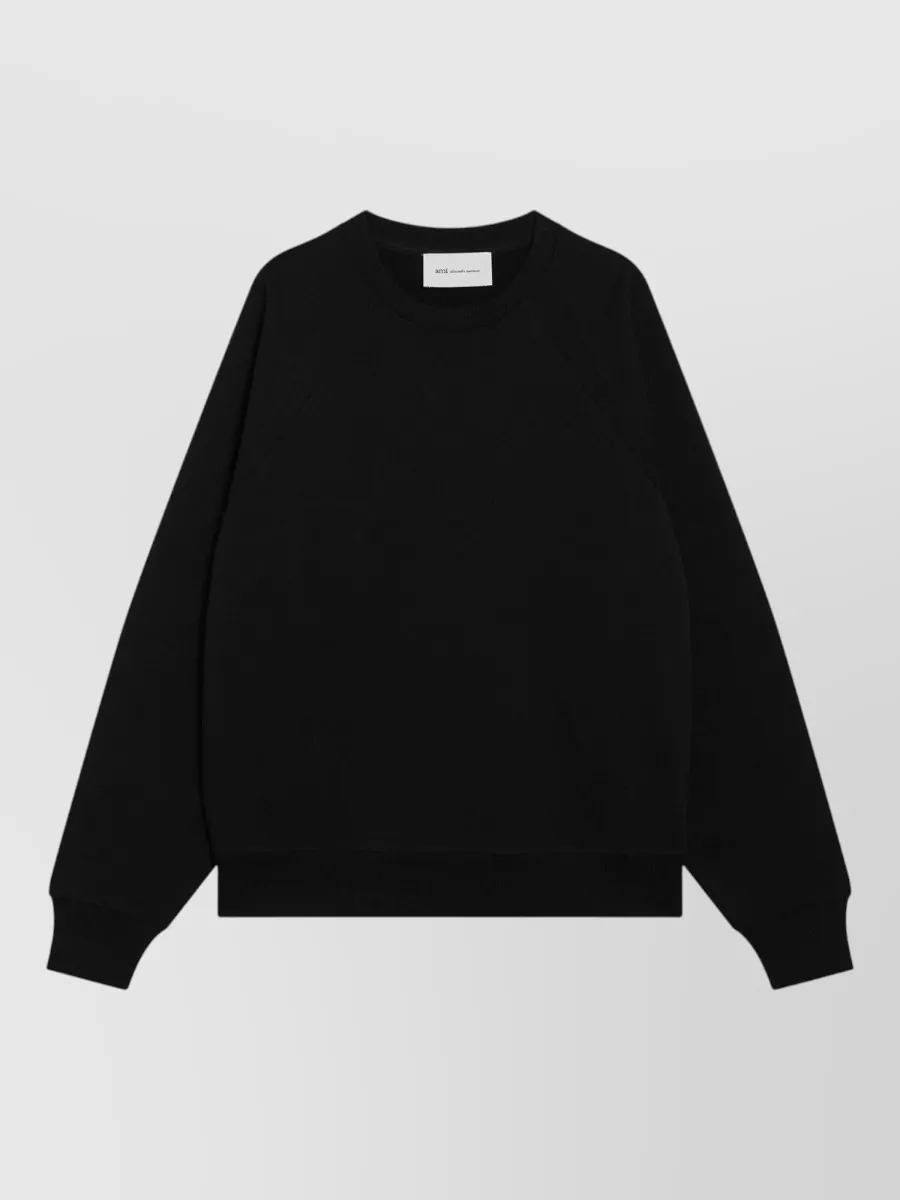 Ami Paris cotton boxy sweatshirt