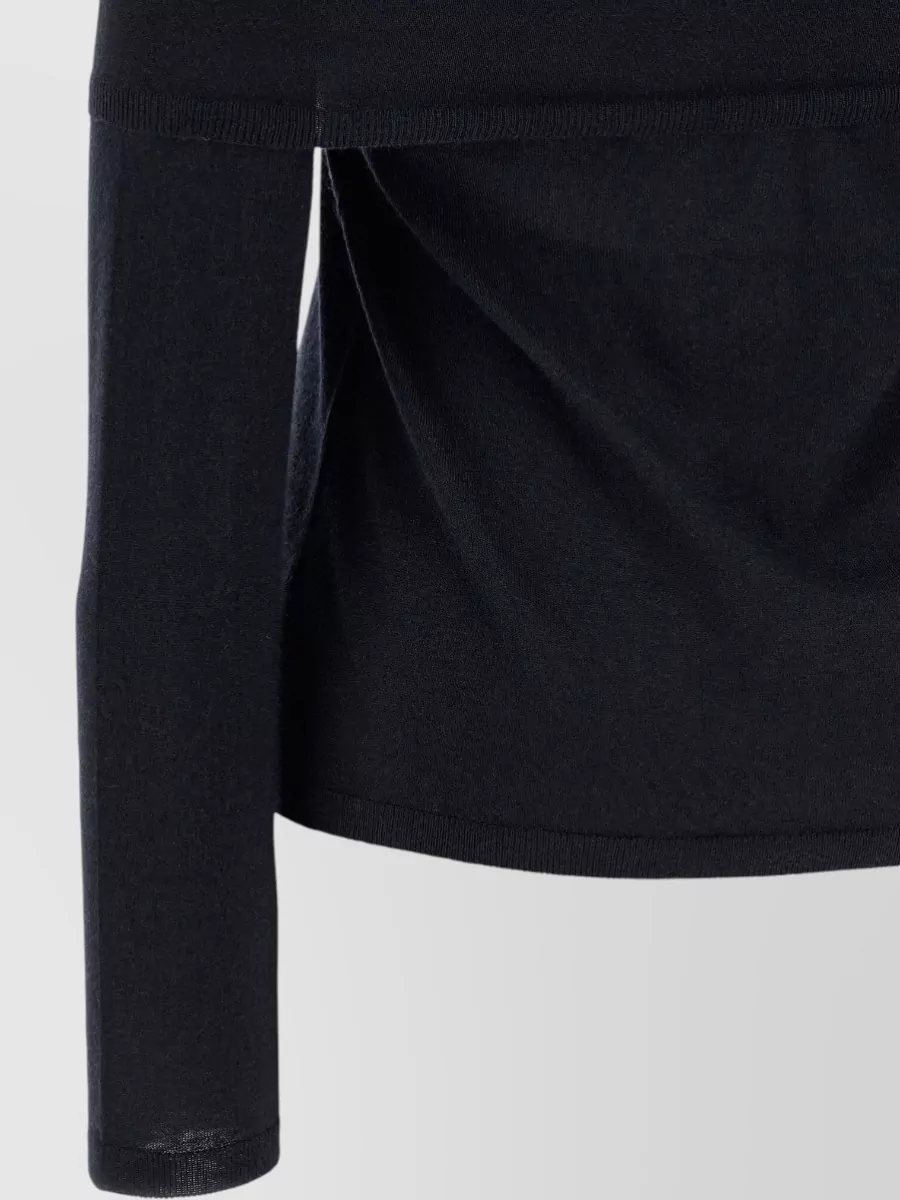 Max Mara Cashmere Boat Neck Long-Sleeve Sweater