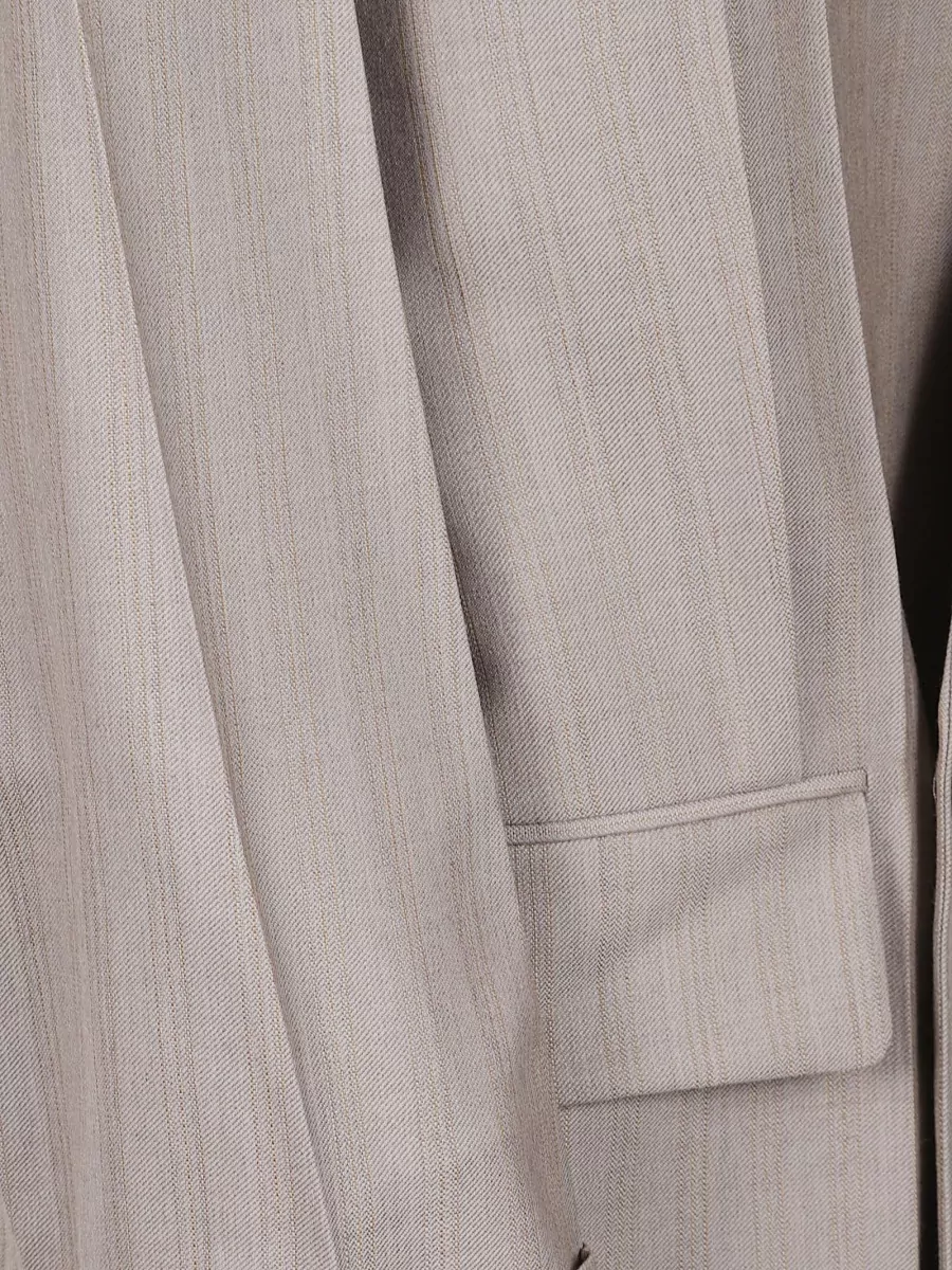 Victoria Beckham Collarless Suit Jacket