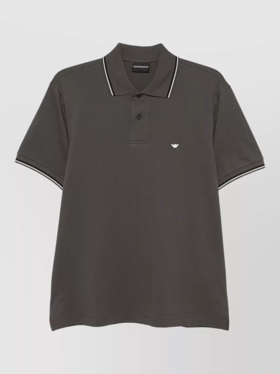Emporio Armani short-sleeve polo shirt
