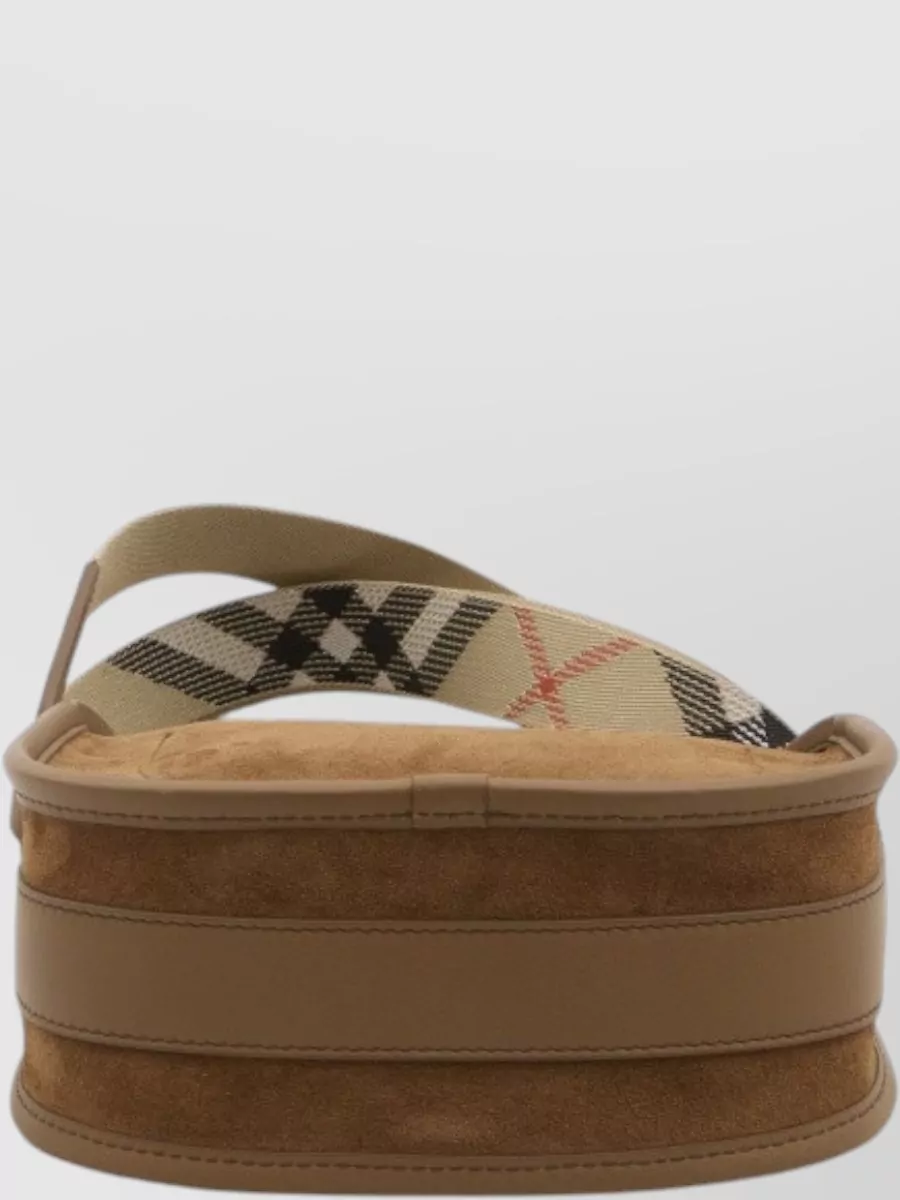 Burberry B Clip Mini Suede Crossbody Bag