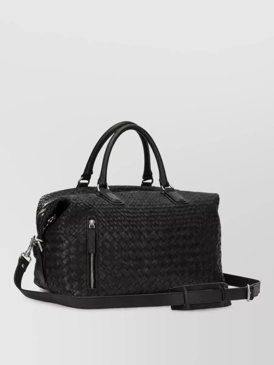 Officine Creative leather travel bag