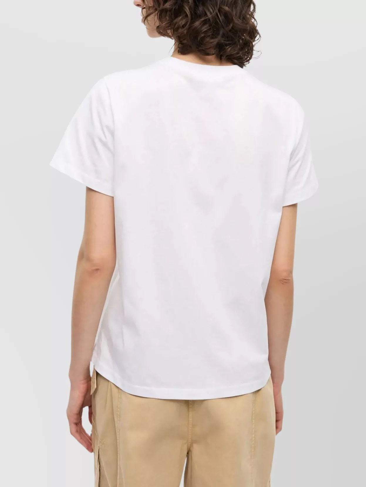 Ganni Kitten Crewneck T-Shirt Graphic Print