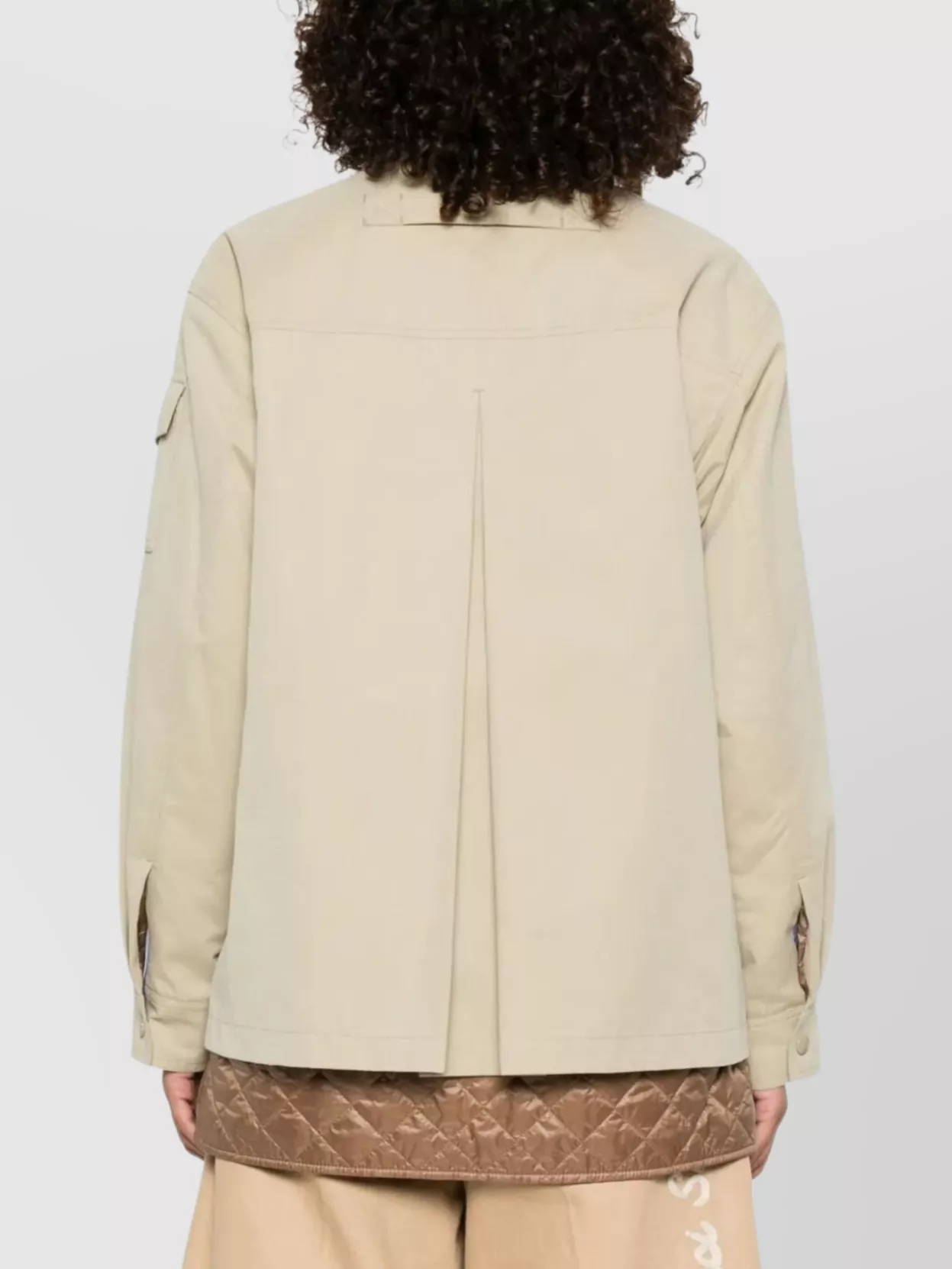 Moncler Flap Pocket Long Sleeve Quilted Jacket