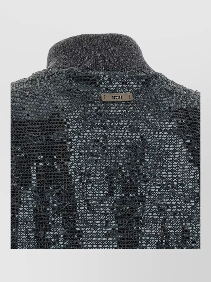 Peserico Sequin Sleeveless Vest