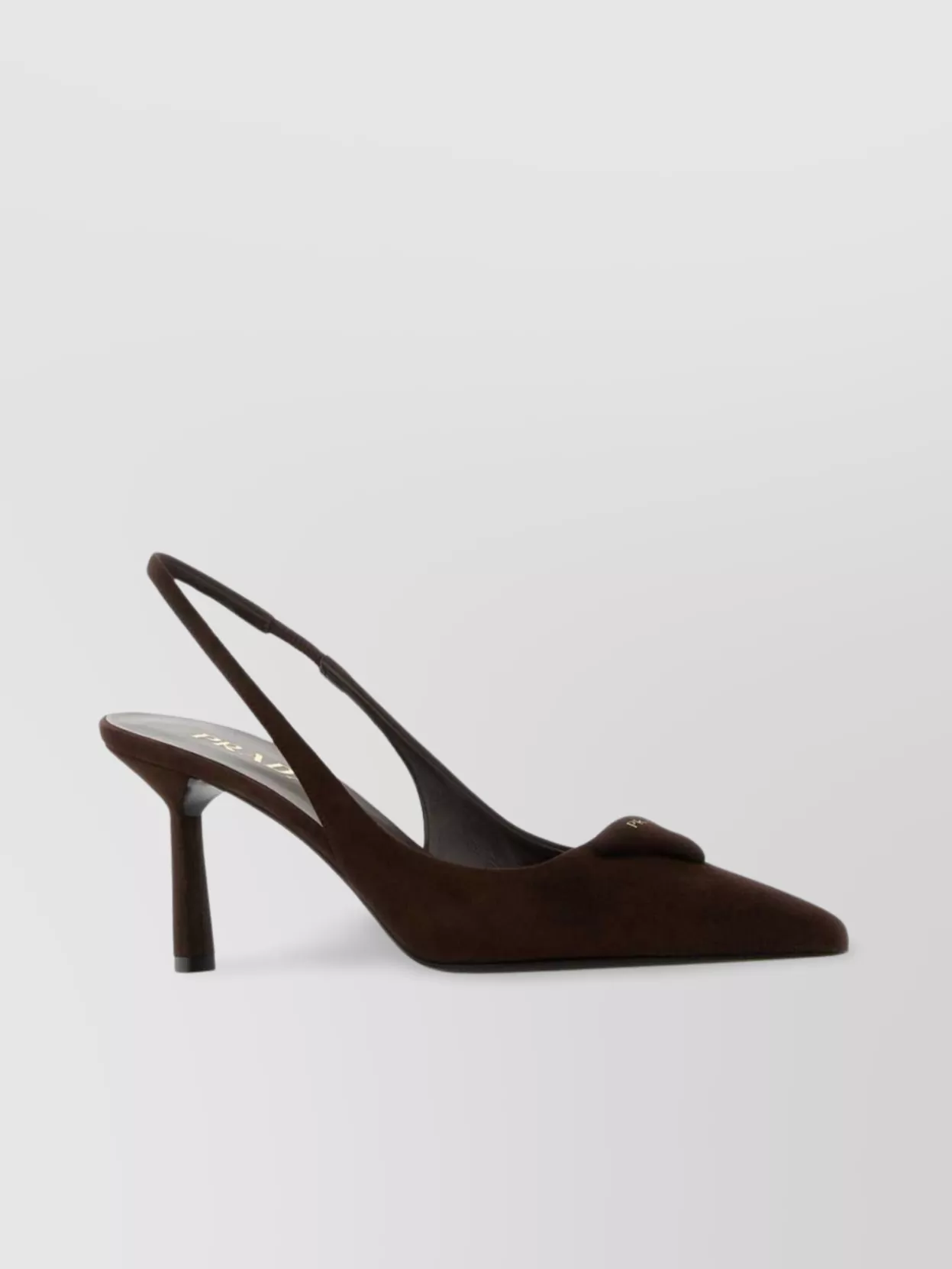 Prada Suede Pointed Toe Stiletto Heel Pumps
