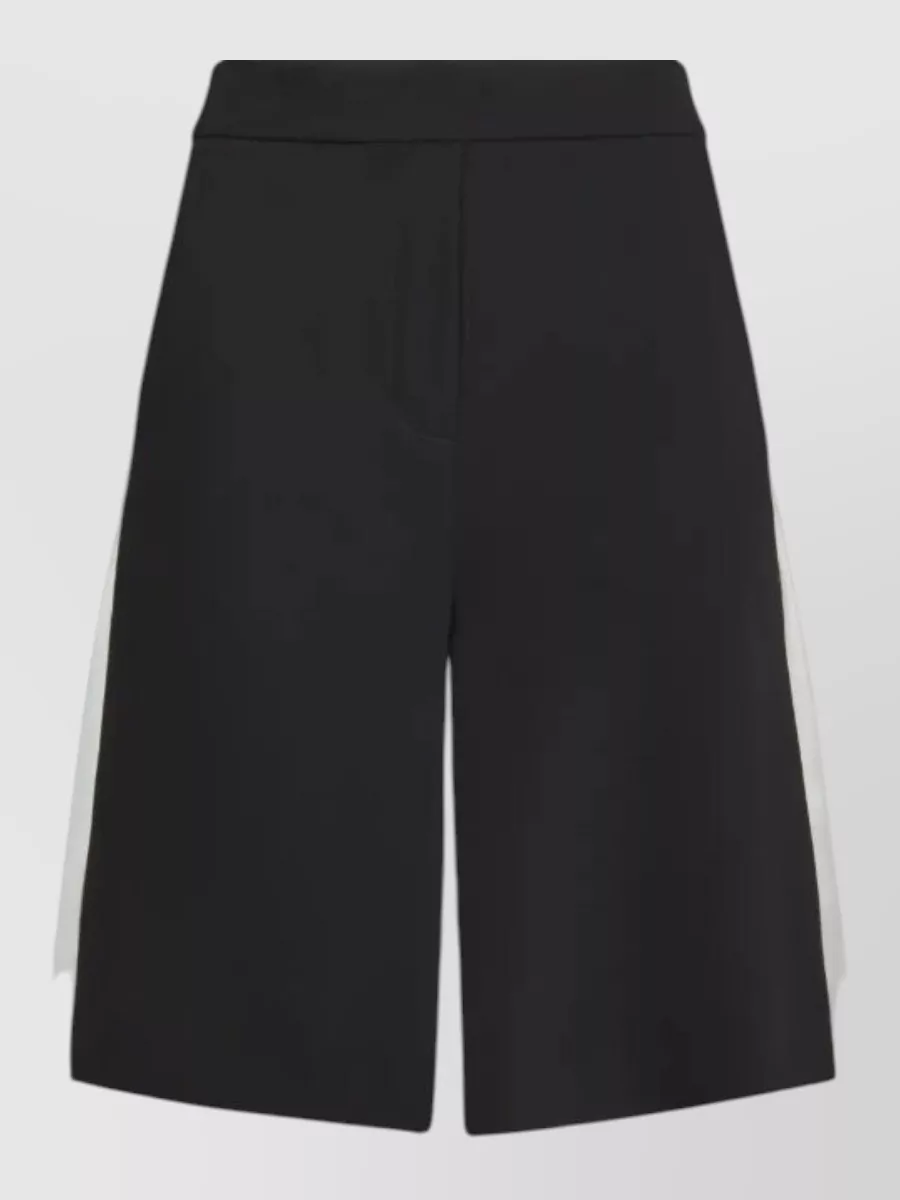 Parosh bicolour bermuda shorts