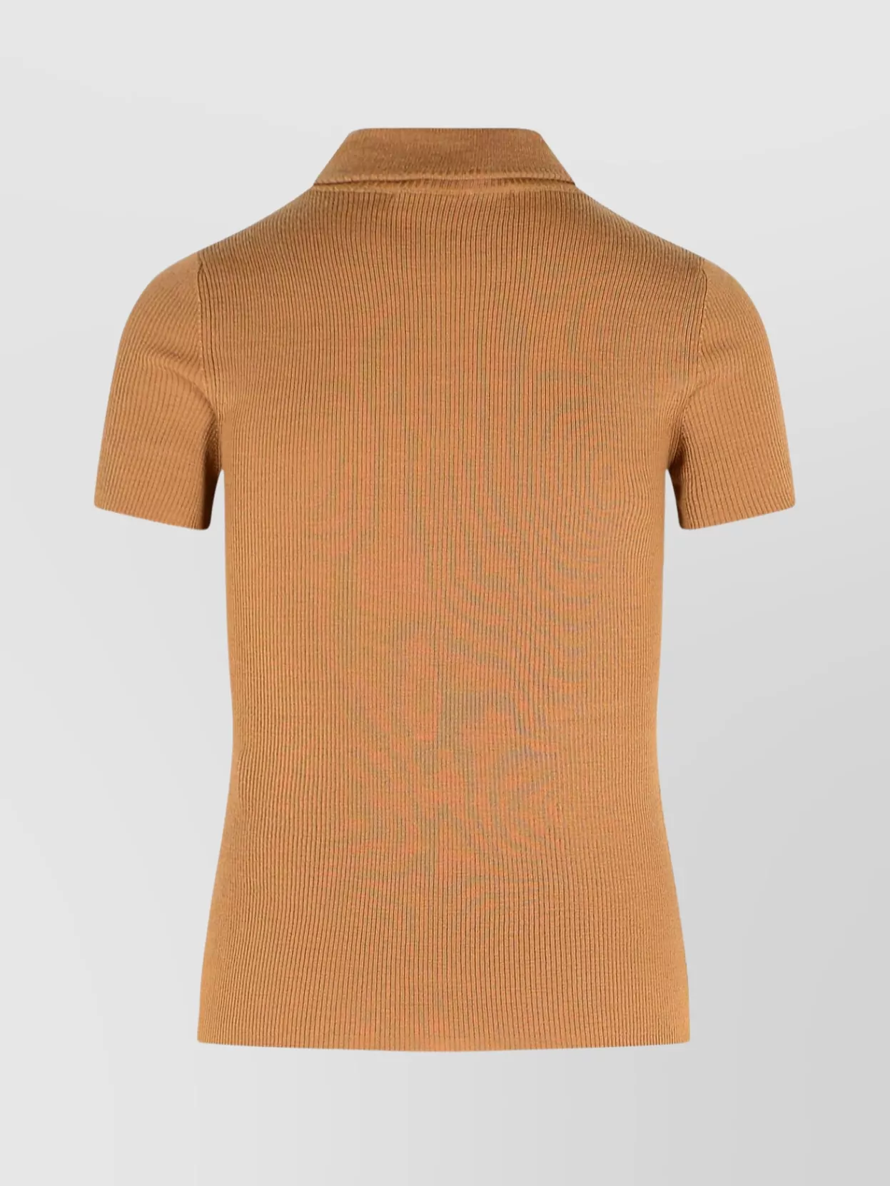 Max Mara Knitwear Turtleneck Sweater Short Sleeves In Neutral