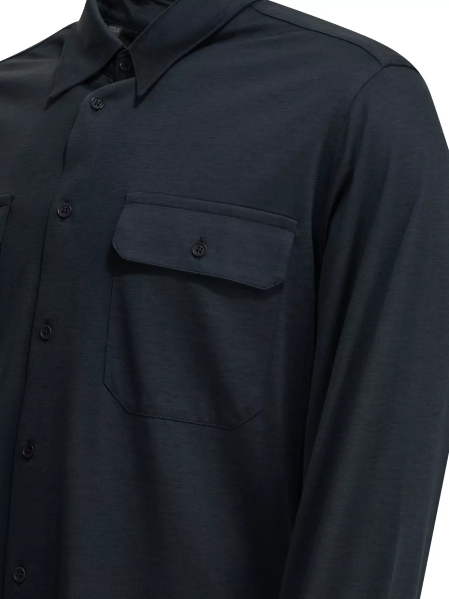 Tom Ford Silk Military Shirt