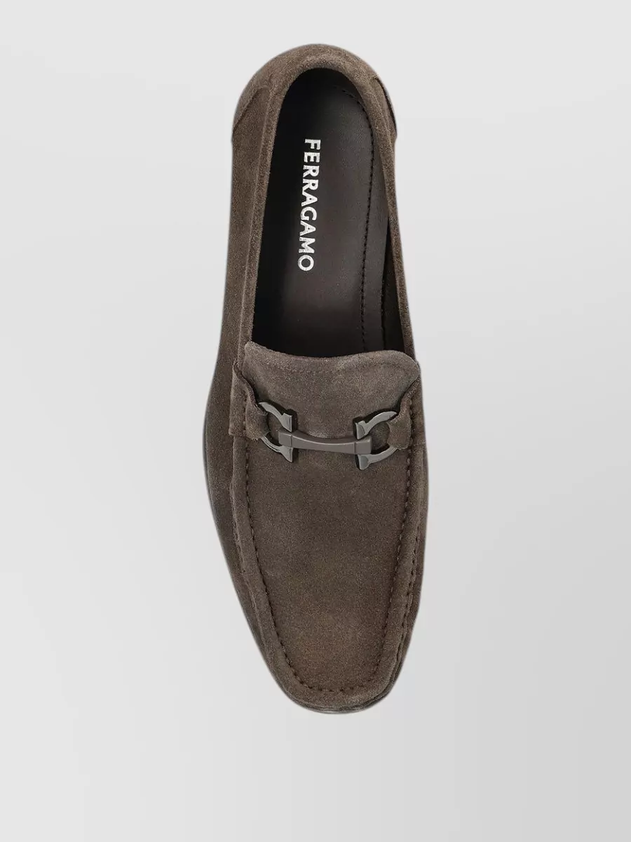Ferragamo Suede Loafers
