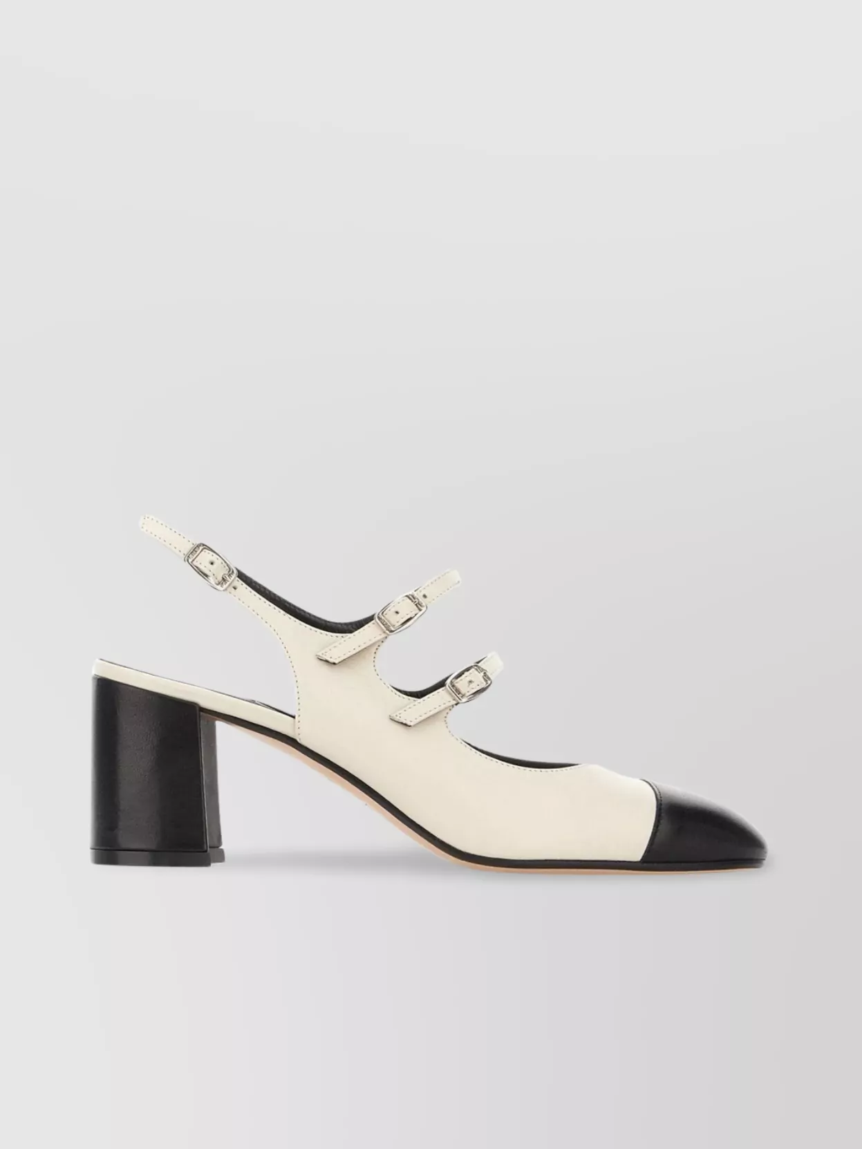 CAREL NAPPA LEATHER PAPAYA PUMPS