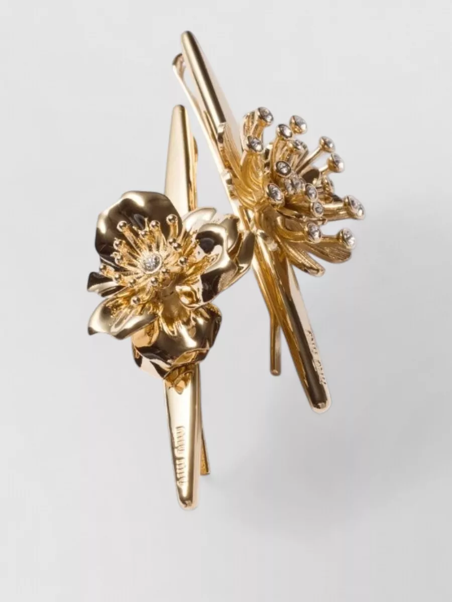 Miu Miu Crystal Hair Clip
