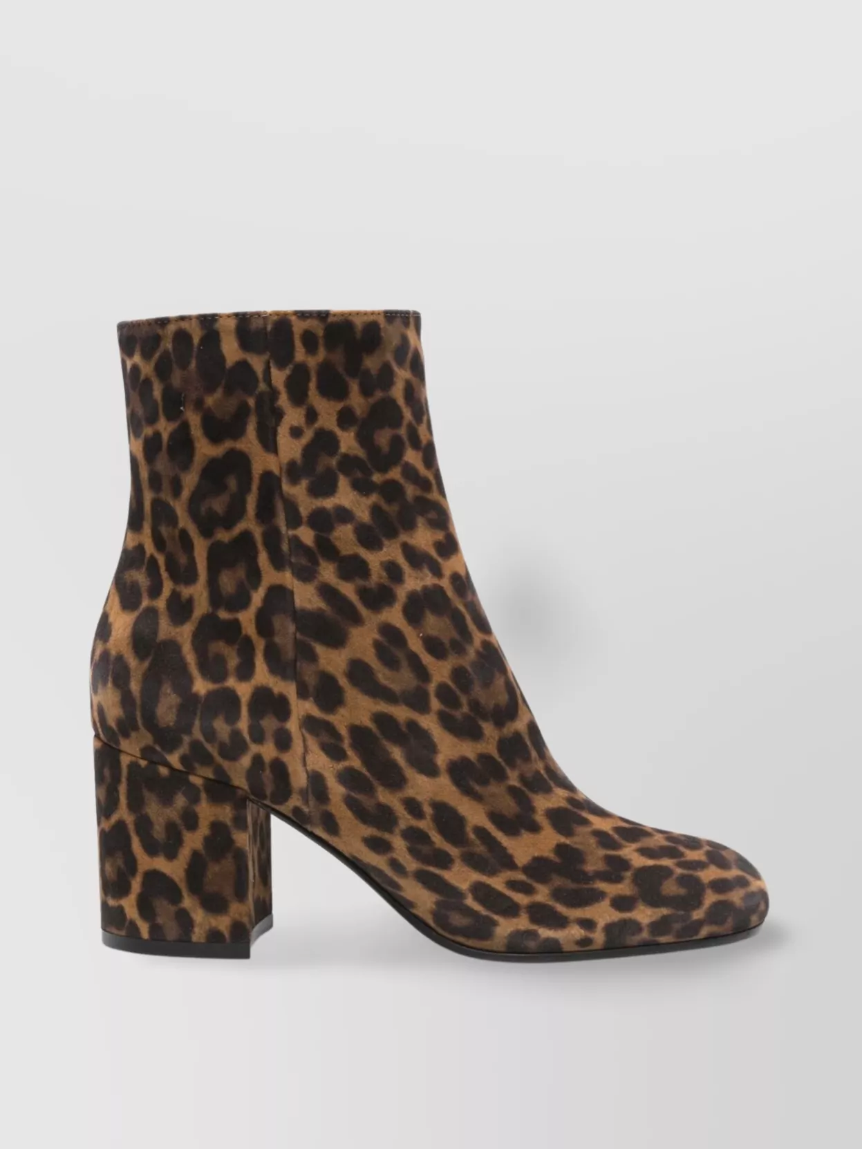Gianvito Rossi Joelle Suede Leather Ankle Boots