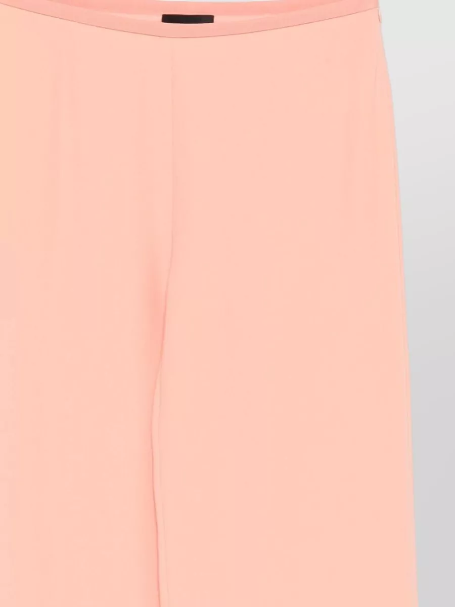 Emporio Armani High-Rise Wide-Leg Trousers