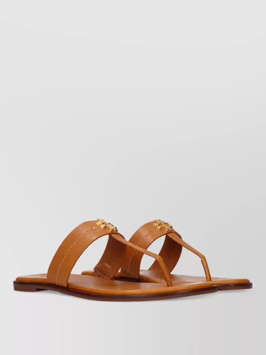 Tory Burch Leather Thong Sandals