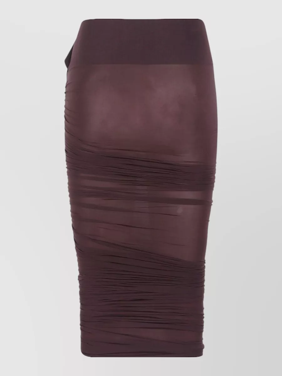 Wolford Sheer Fitted Skirt