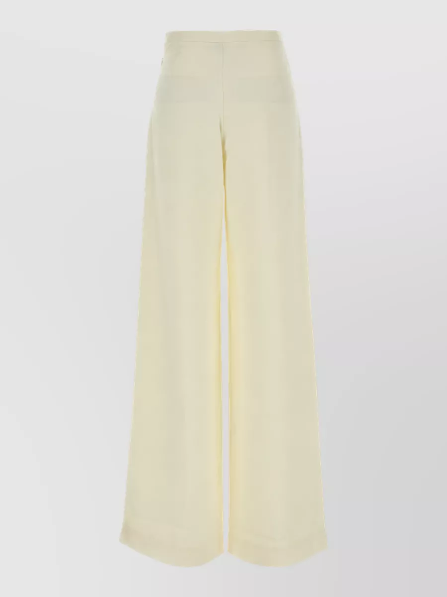 Taller Marmo Crepe Wide-Leg Trousers