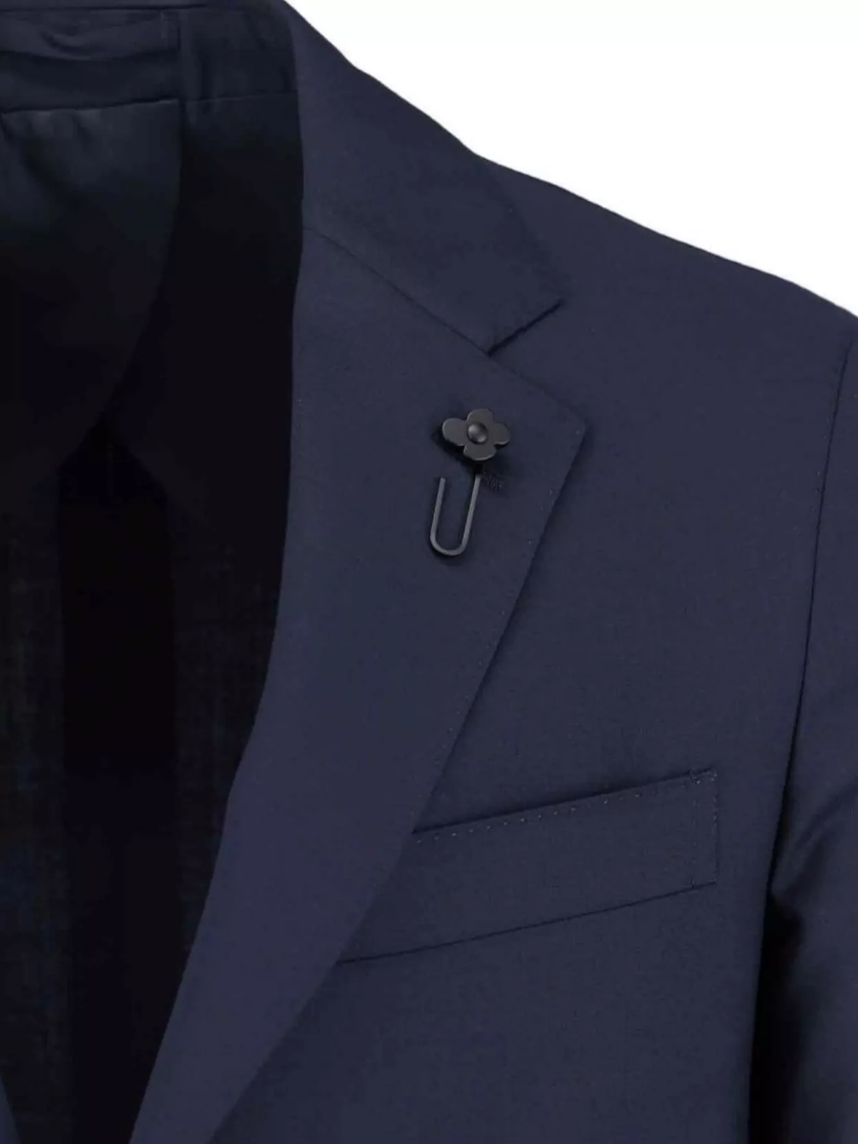 Lardini Tailored Suit With Notch Lapel And Back Vent