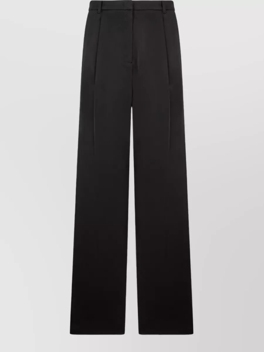 Emporio Armani Pleated wide-leg trousers