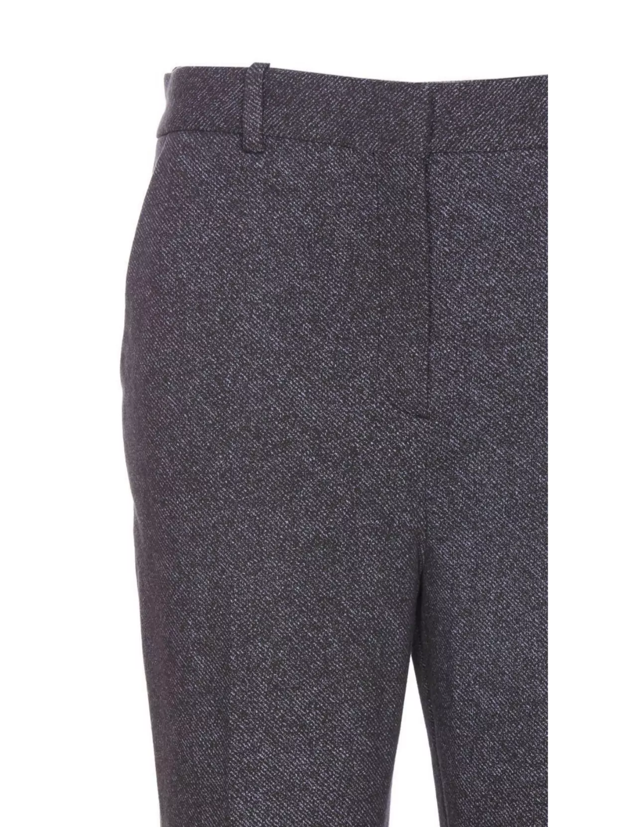 Circolo 1901 Grey Pants With Pockets And Button Accents In Gray