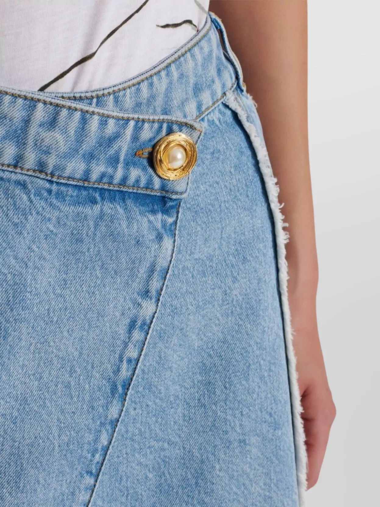 Balmain Knee Length And Midi Skirt With Back Pocket