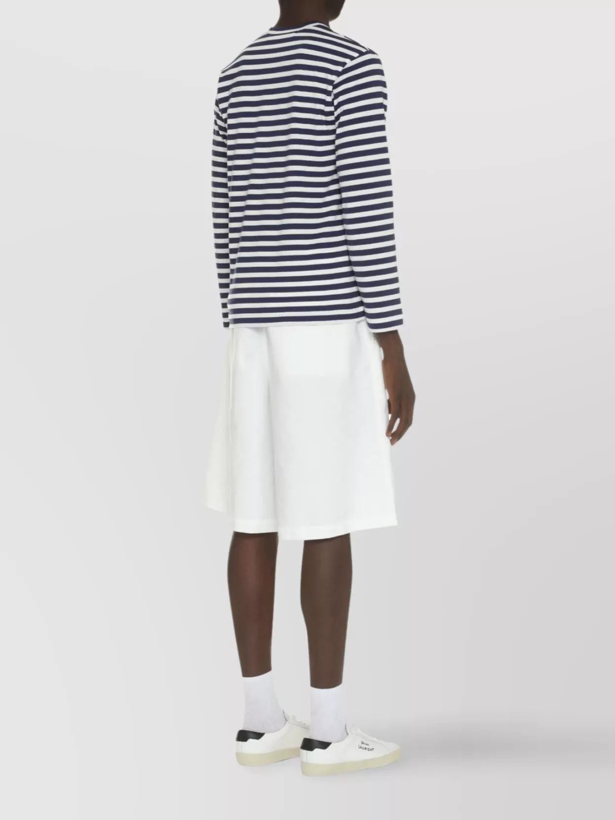 Comme Des Garçons Bermuda Shorts In Techno Fabric