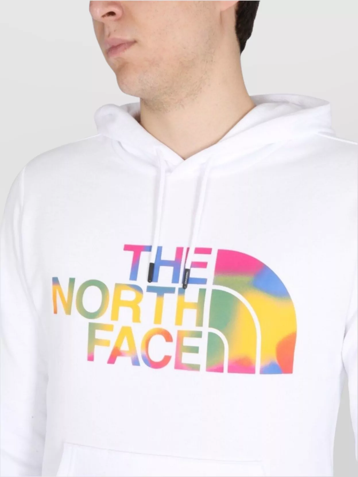 THE NORTH FACE HOODED DREW PEAK SWEATSHIRT WITH KANGAROO POCKET