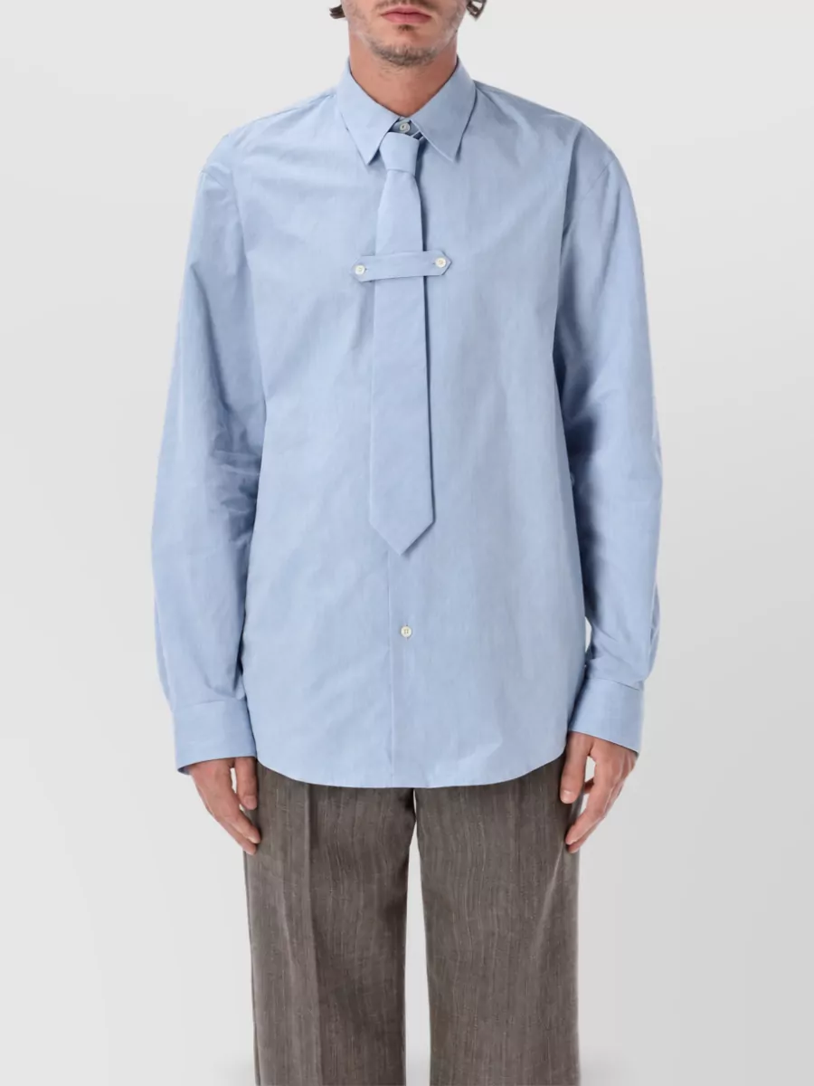 Dries Van Noten cotton poplin regular fit shirt