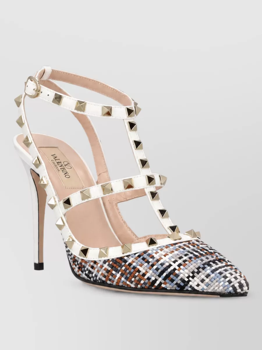 Valentino Garavani leather slingback pumps