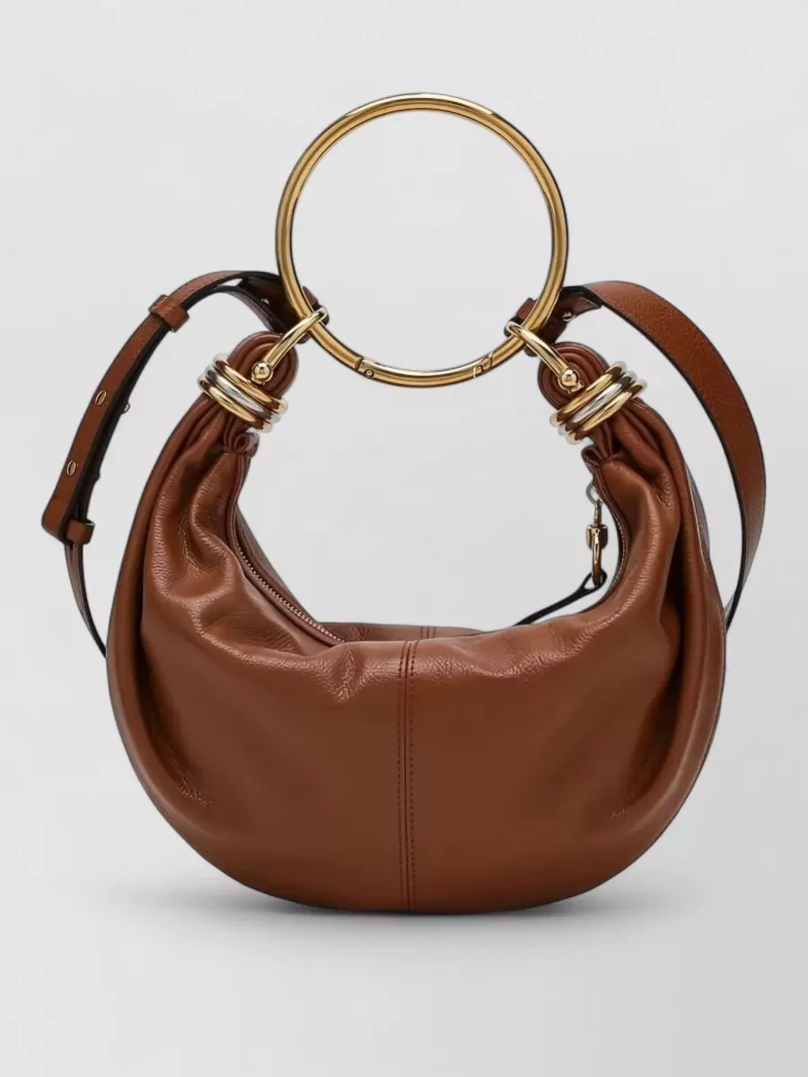 Chloé bracelet bag leather shoulder bag