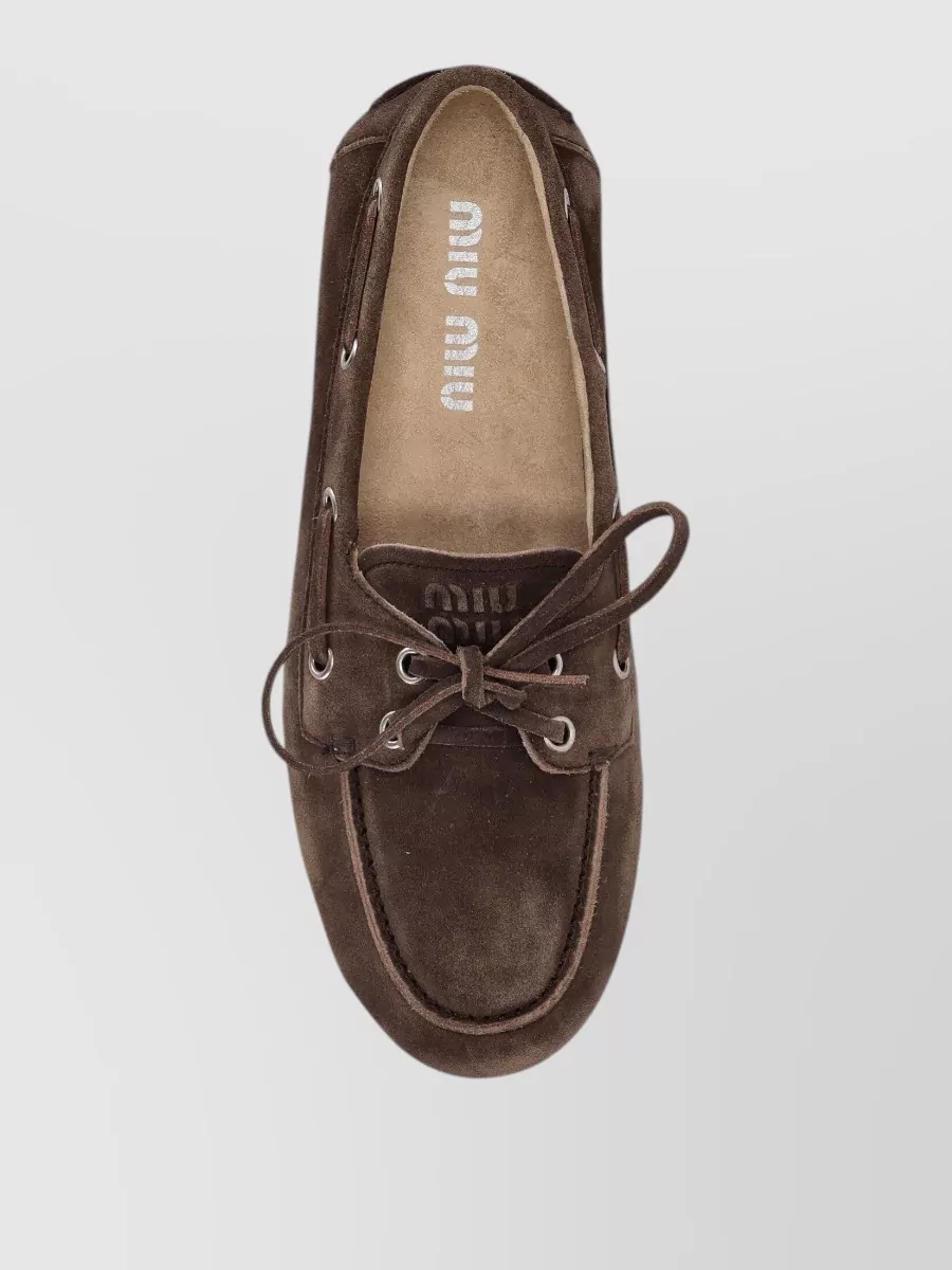Miu Miu Suede Loafers