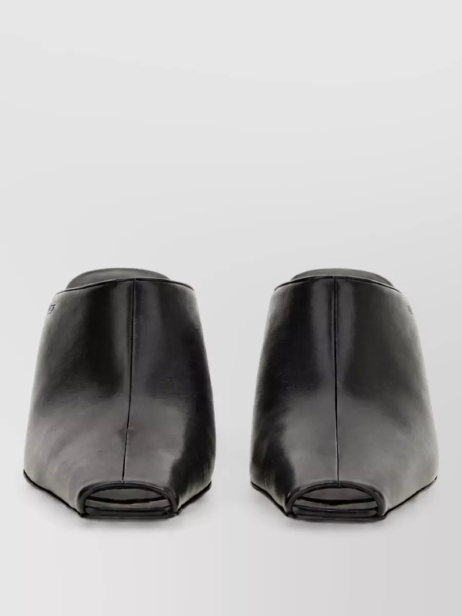 Courrèges Leather Mules