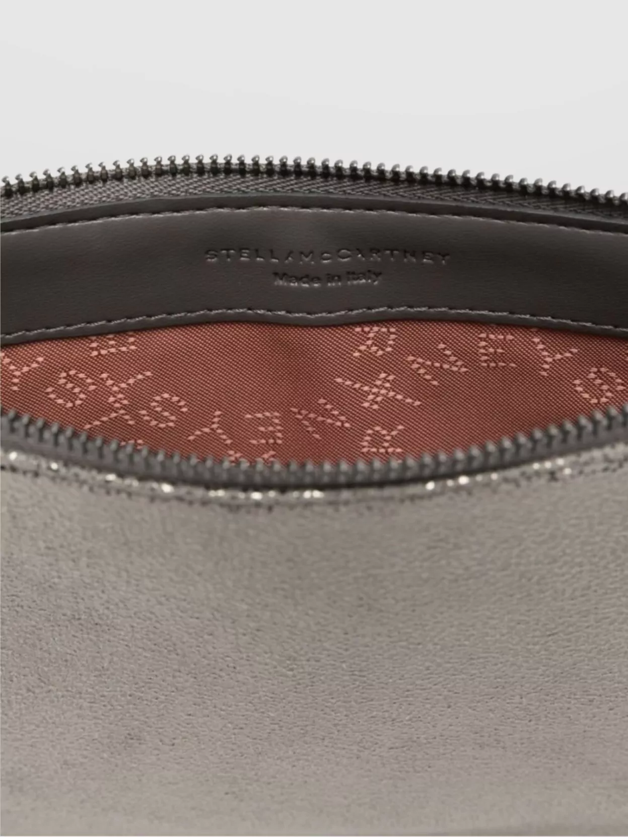 Stella Mccartney Chain-Link Metallic Rectangular Shoulder Bag
