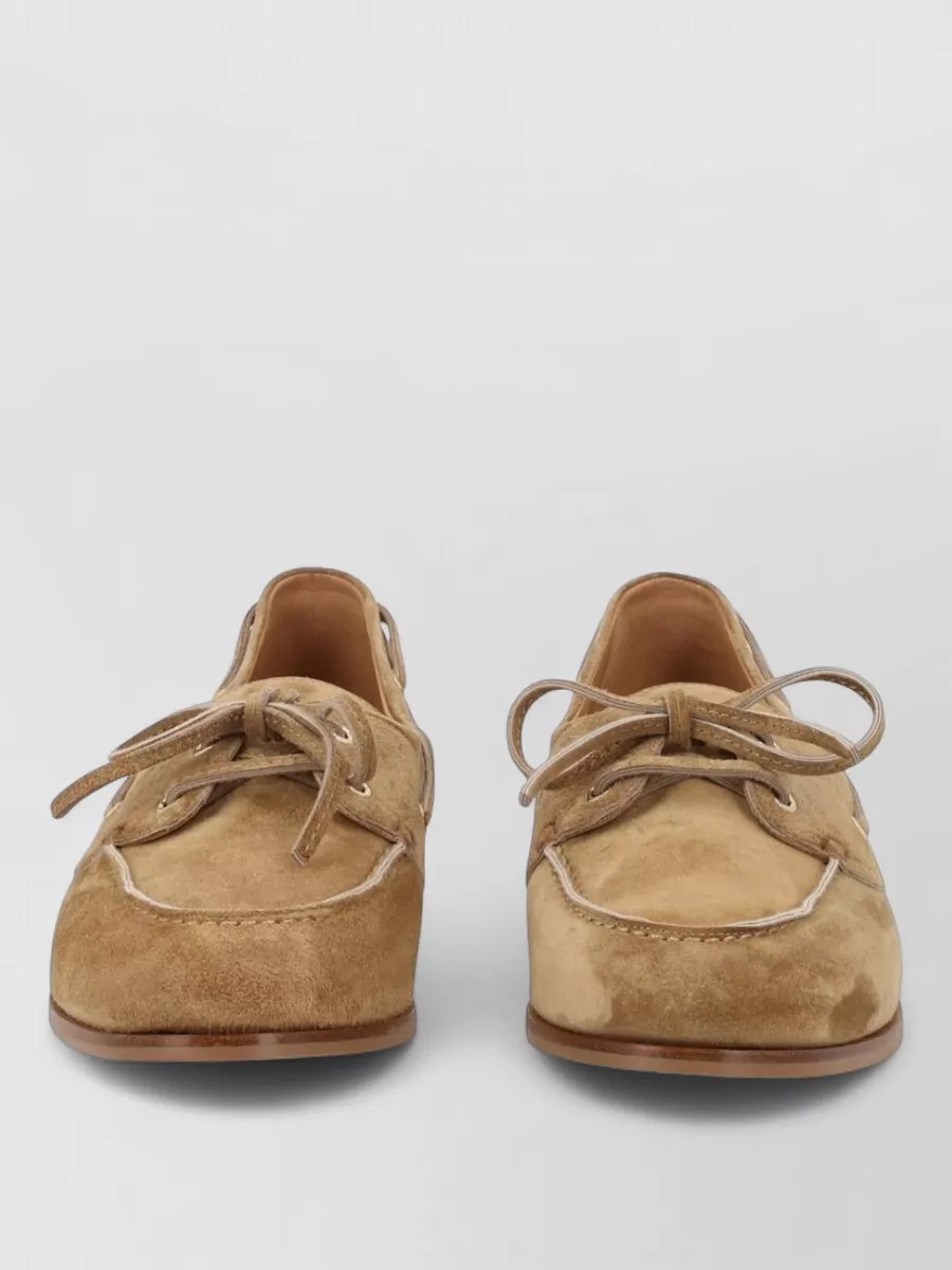 Bally leather lace-up shoes