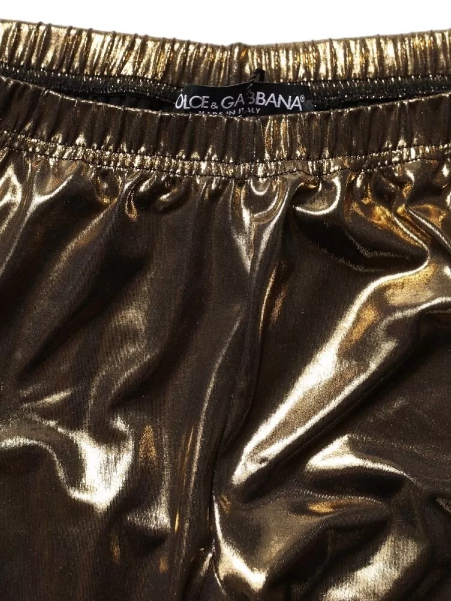 Dolce&Gabbana Metallic Leggings