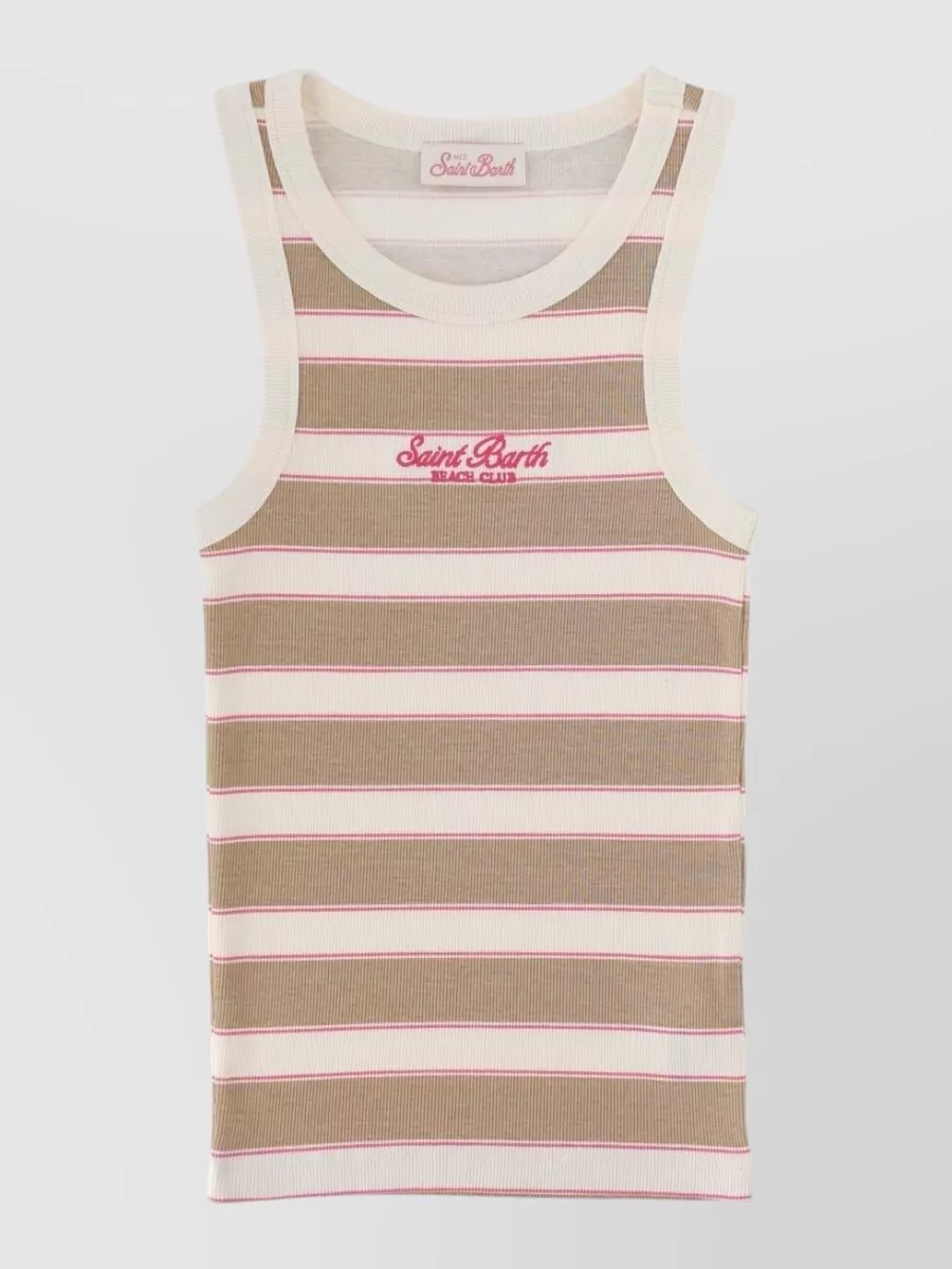 Mc2 Saint Barth logo tank top
