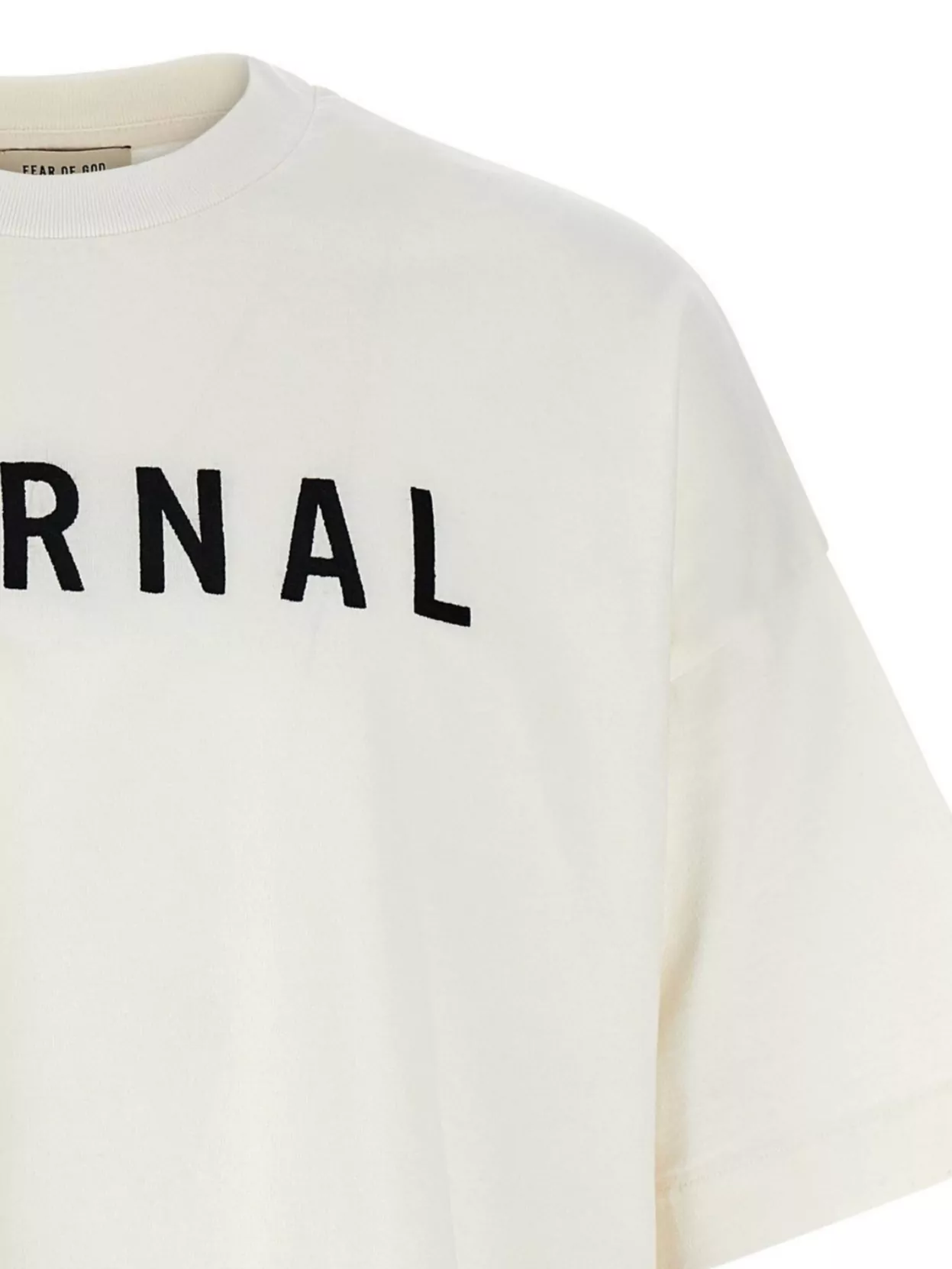 Fear Of God Eternal Oversized Logo-detailed Cotton-jersey T-shirt