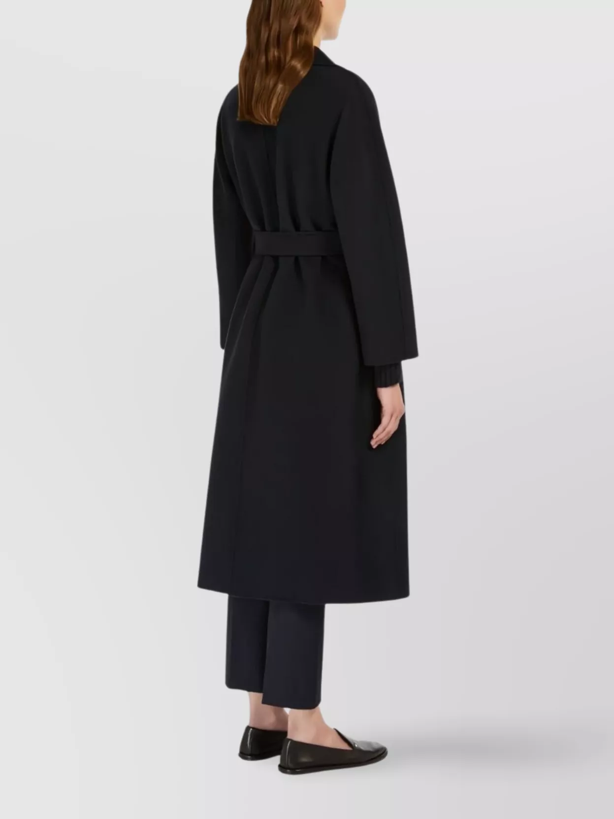 S Max Mara Waist Belted Long Length Coat