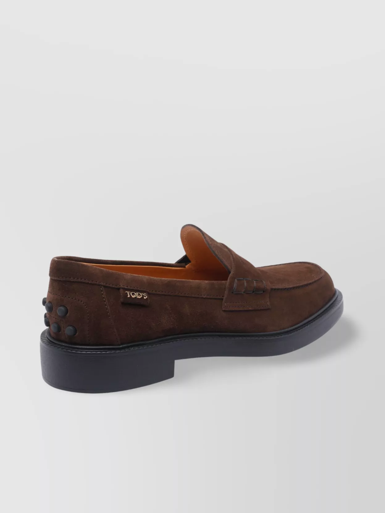 Tod's Penny Strap Loafers Suede Finish