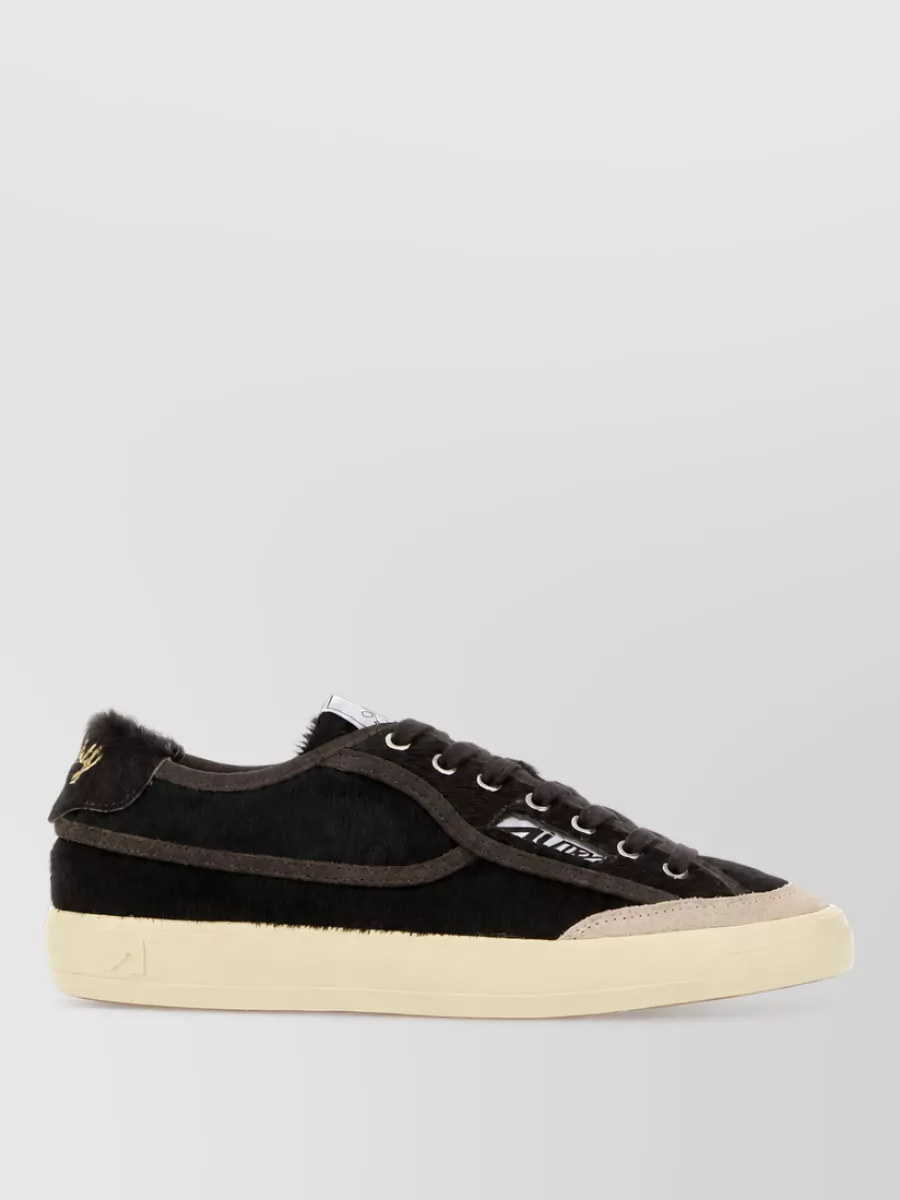 Autry Leather Lace-Up Sneakers