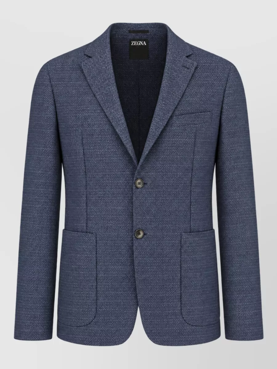 Zegna wool single breasted suit