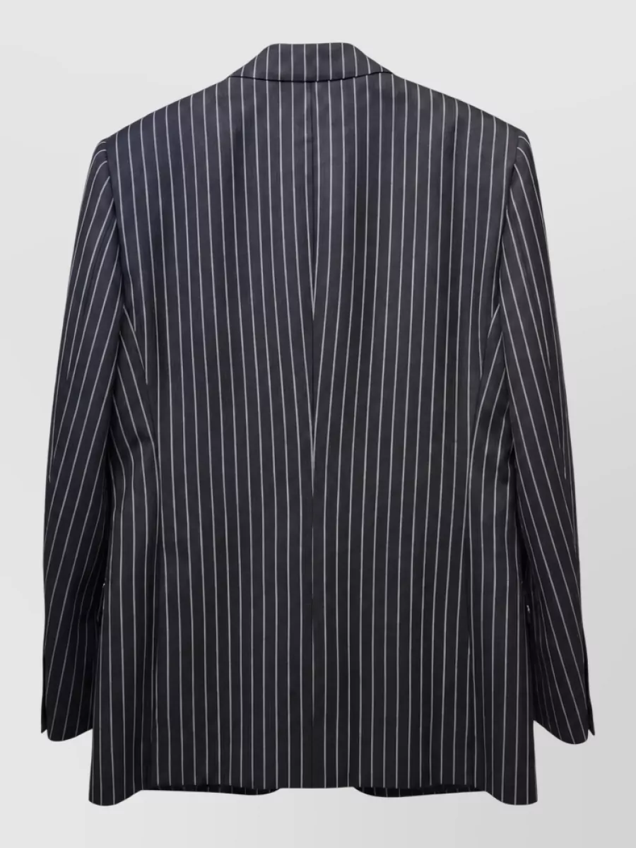 Tom Ford Striped Double-Breasted Jacket