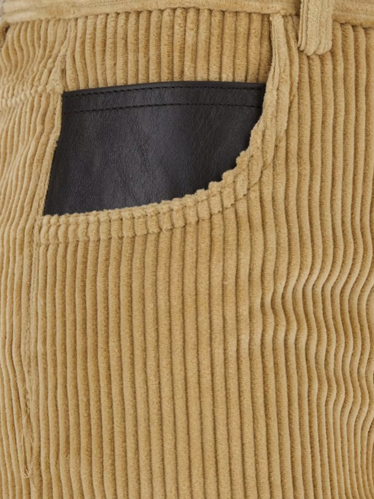 Bottega Veneta Wide Leg Corduroy Trousers Pockets
