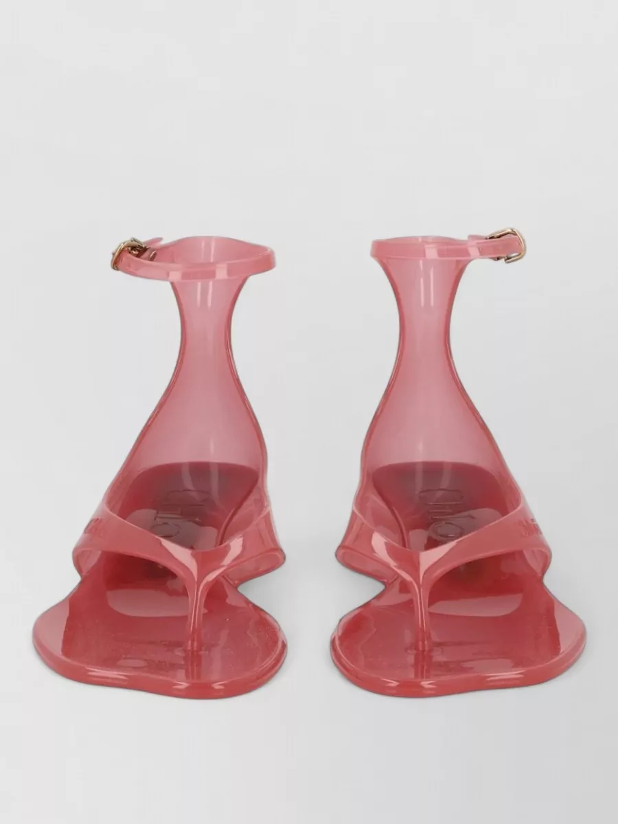 Chloé jelly heeled sandals
