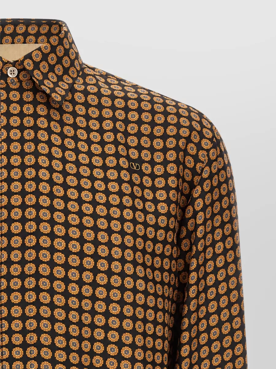 Valentino Garavani Silk Printed Shirt