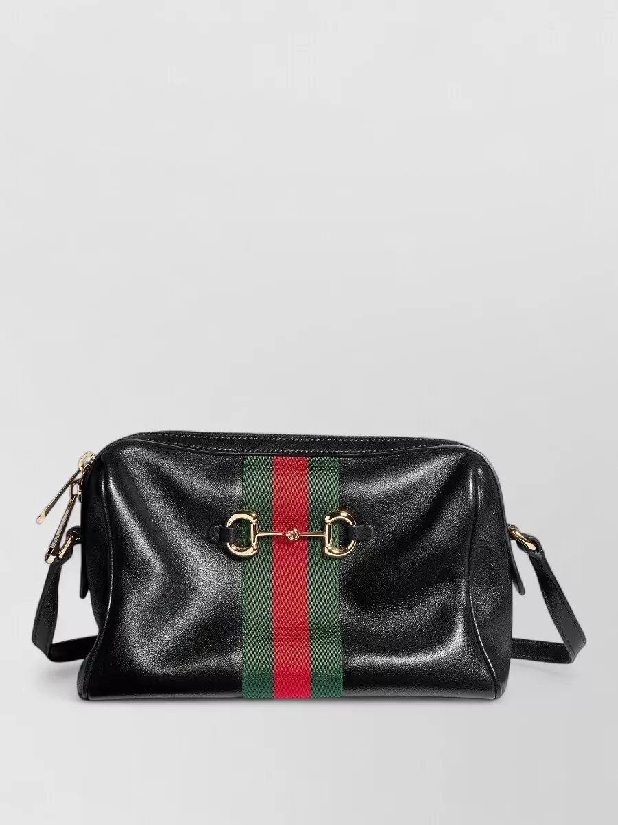 Gucci horsebit leather belt bag