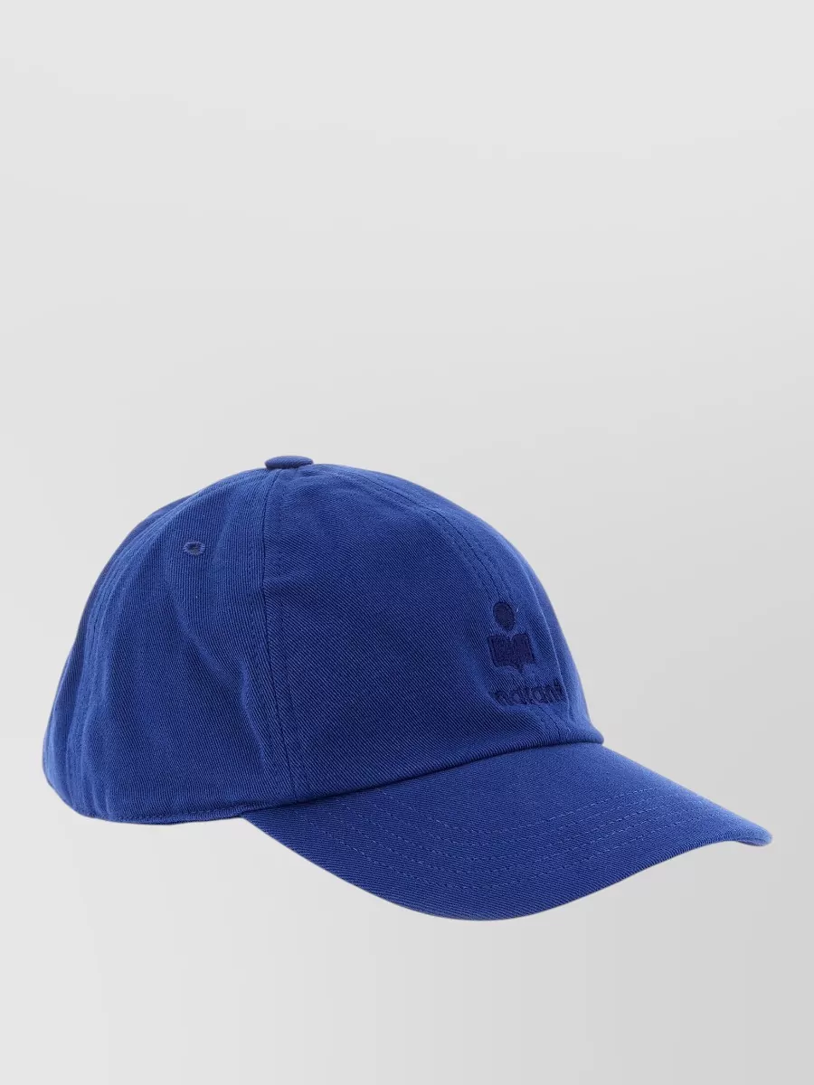 Isabel Marant Tomas Logo Cap Curved Brim Eyelets