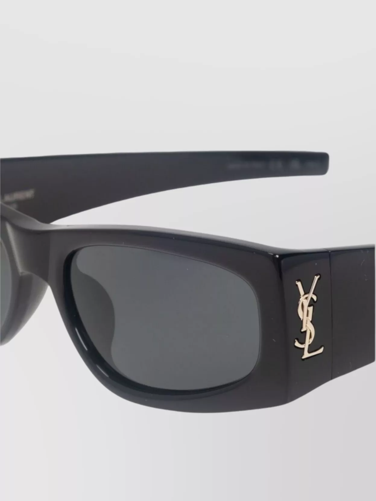 Saint Laurent Rectangle Frame Sunglasses Dark Lenses