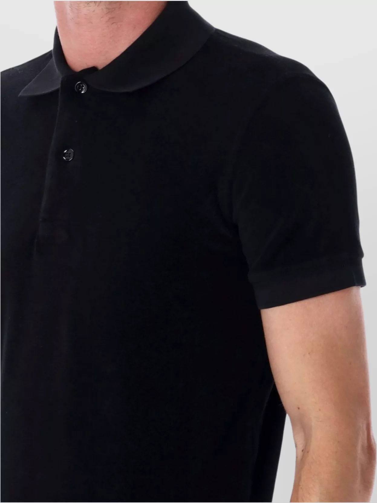 Tom Ford Toweling Collared Polo Shirt
